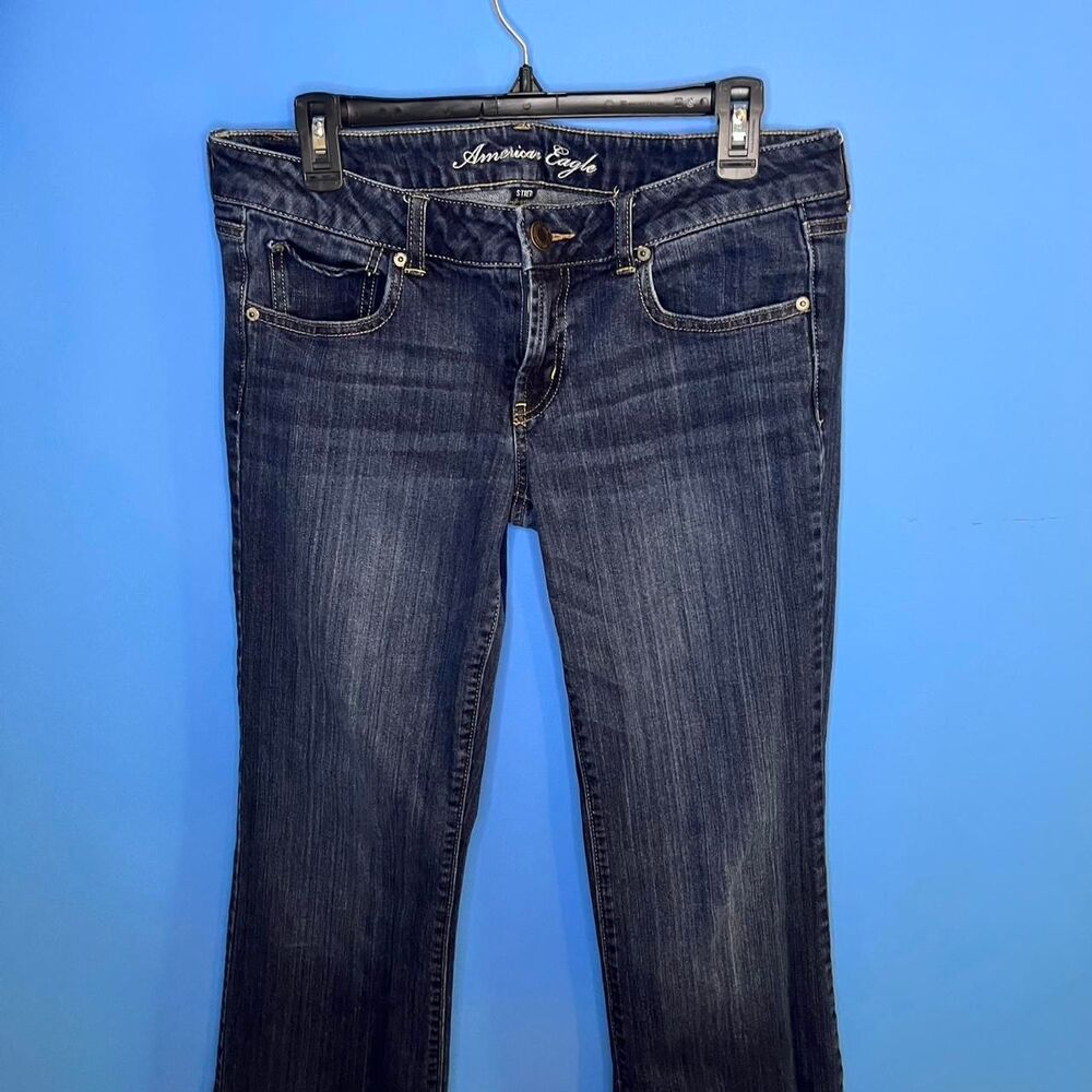 American-eagle-outfitters Women's Navy and Blue Jeans